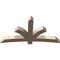 Ekena Millwork Davenport Smooth Timber Gable Bracket, Douglas Fir, 72"W x 39"H x 5 1/2"D x 5 1/2"F, 13/12 Pitch GBW072X39X0606DAV00SDF - alternate 2